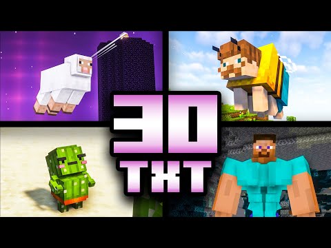 THE 30 STUNNEST TXTs for MINECRAFT