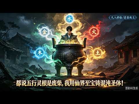 《凡人修仙开局最废灵根1350》 流匪入侵，全村被灭，聂云为报血仇，走上仙途。 凭借爷爷临终托付的石鼎，聂云获取无数资源，将号称最难修炼的五行灵根打造成绝世无双的混沌圣体。