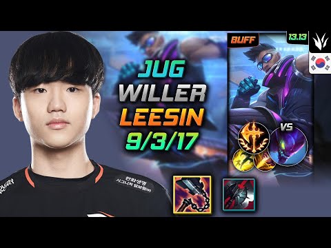 Lee Sin Jungle Build Willer Goredrinker Conqueror - LOL KR Challenger Patch 13.13