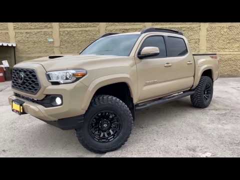 Tacoma 2020 // Suspension 3" Pro Comp // Rines Fuel Sledge // Llantas BF KM3 // 4x4 // SP Accesorios