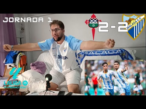VUELTA A LA CATEGORÍA DE PLATA | REACCIONANDO al RACING DE FERROL - MÁLAGA CF | Liga Hypermotion J1