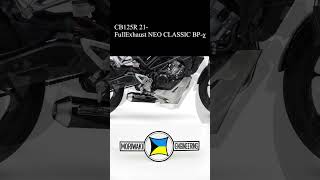 CB125R FullExhaust NEO CLASSIC BP-χ #CB125R #moriwaki