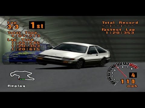 AE86 destroys race cars in JP vs USA Trial Mountain -Gran Turismo