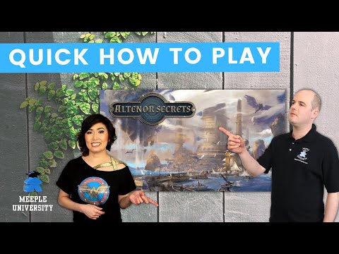 Altenor Secrets Board Game - Quick How to Play