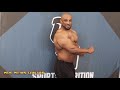 IFBB 212 Bodybuilder Errol Moore Posing a few weeks out from the 2019 IFBB Indy Pro