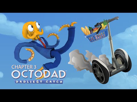 SEGWAY SHOPPING! | Octodad: Dadliest Catch [Chapter 3 Gameplay Walkthrough]
