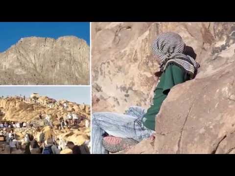 Moses Mountain - Sunrise and pilgrims (full HD) - Góra Mojżesza - wschód Słońca i pielgrzymi