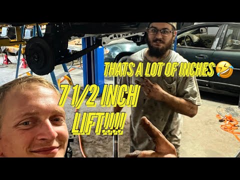 ROUGH COUNTRY 7.5 INCH LIFT KIT 2011 CHEVY SILVERADO (install)