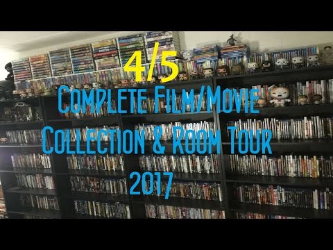 4/5 ~ Complete Film/TV Collection & Room Tour |MAY 2017|