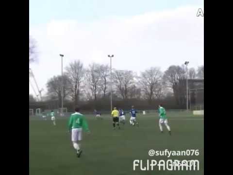 Sufyaan van Baronie C1 met een geweldige actie en goal!