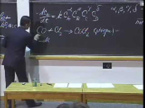 Chemical Kinetics: The Rate Equation, Order of Reaction, Rate Laws