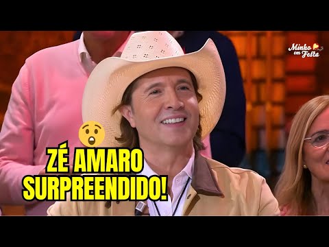 😍 Zé Amaro was caught by surprise in this Desgarrada!