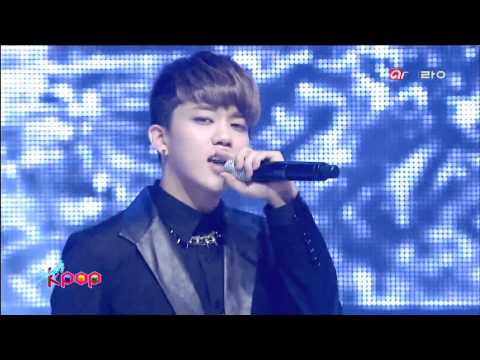 [130312] B.A.P (비에이피) - Rain Sound (빗소리) + One Shot (원샷) @ Arirang TV Simply Kpop