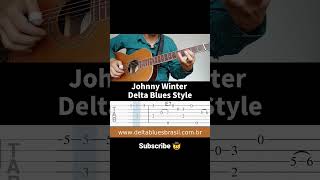 Johnny Winter - Guitar Style