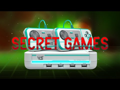 Evercade VS Secret Games Gameplay 🤫