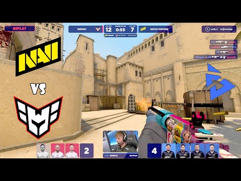 NEW NAVI vs HEROIC - HIGHLIGHTS - MIRAGE - BLAST Premier Fall - CSGO 2023