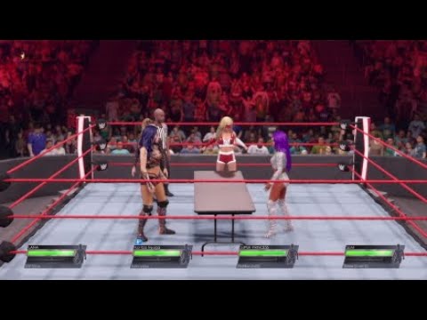 IGWC RAW| Karitza and Lana Step Up To Slim In a Contract Signing.