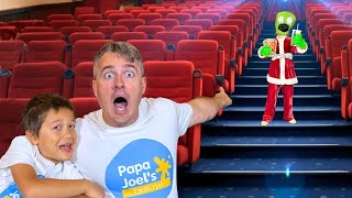 Little Police Officer Learns Zombie at the Movie Theater Rules