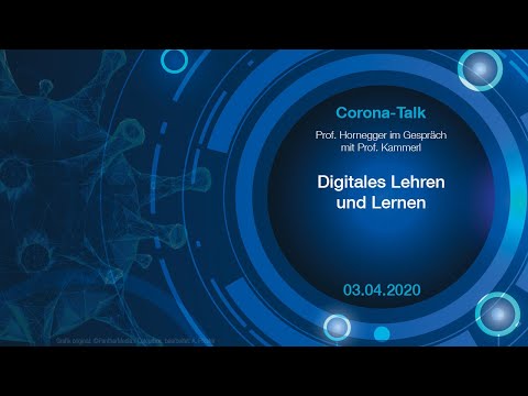 Corona-Talk: Prof. Hornegger im Gespräch mit Prof. Kammerl [FAU Teaching]