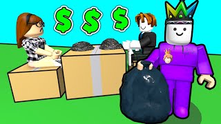 MAKING $259,049 on Roblox FEEDING TRASH TO RICH PEOPLE TYCOON