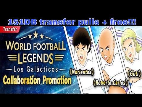 151 pulls + Free!!! World football legends [Captain Tsubasa Dream Team]