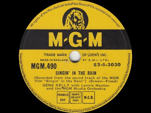 Gene Kelly - Singin' In The Rain