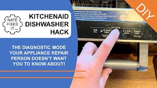 Dishwasher Diagnostic Mode: find out why your Kitchenaid won’t work