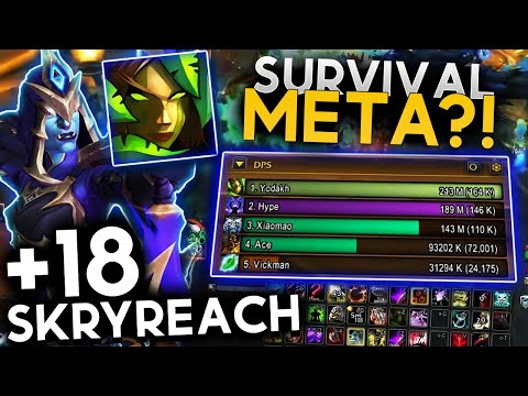 Skyreach +18 | Survival Hunter POV | Midnight Beta M+