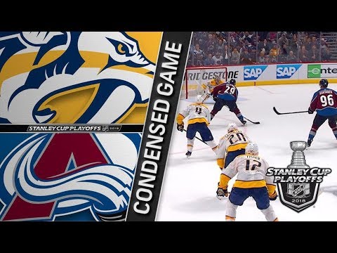 Nashville Predators vs Colorado Avalanche R1, Gm3 apr 16, 2018 HIGHLIGHTS HD