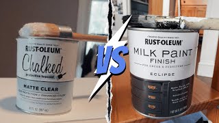 Milk Paint Vs Chalk Paint: The "Truth" Angle
