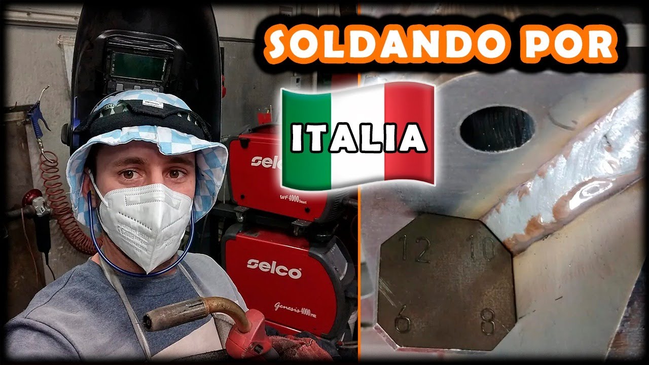 TRABAJAR EN ITALIA como Soldador MIG