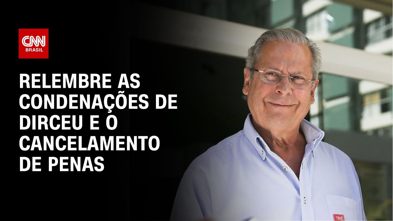 Relembre as condenações de Dirceu e o cancelamento de penas | LIVE CNN