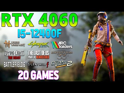 RTX 4060 + i5-12400F : 20 Game Test (Early 2026) – RTX 4060 Gaming at 1080p