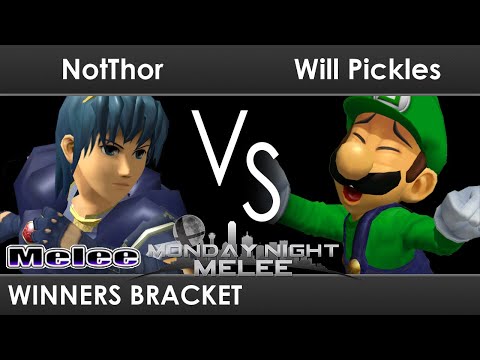 MNM 291 - NotThor (Marth) VS Will Pickles (Luigi) - Winners Bracket - SSBM