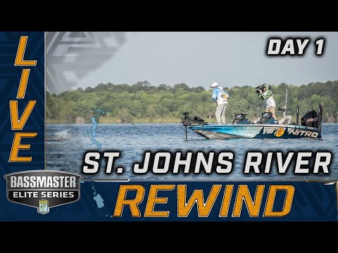 2024 Bassmaster Elite Series LIVE at St. Johns River — Day 1