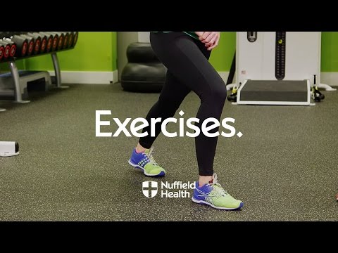 How To Straight Leg Calf Stretch | Nuffield Health