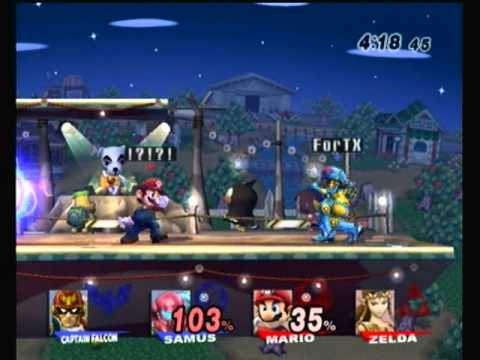 WHOBO 3 LT: MVD (Mario) & ADHD (Zelda) vs. Ally (Captain Falcon) & Trela (Samus) - SSBB