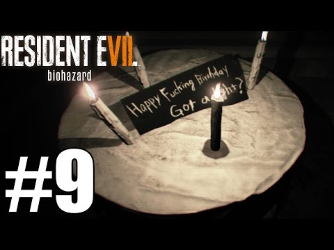 Resident Evil 7 Biohazard Gameplay Walkthrough Part 9 - Happy Birthday PS4 Pro