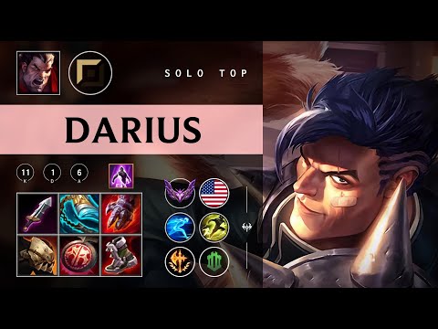 Darius Top vs Tryndamere - NA Master Patch 26.02