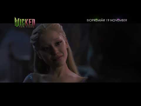 Missa inte den episka avslutningen. Kommer på bio 19 november. #WickedForGood nu 🧹🫧