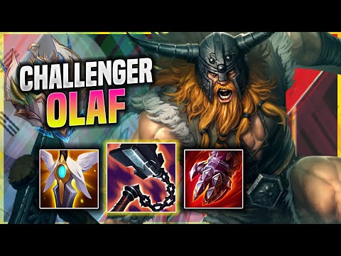 LEARN HOW TO PLAY OLAF TOP LIKE A PRO! - Challenger Plays Olaf TOP vs Jayce! | Patch 11.17