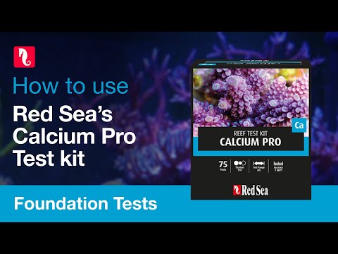 How to use Red Sea's Calcium Pro Test Kit