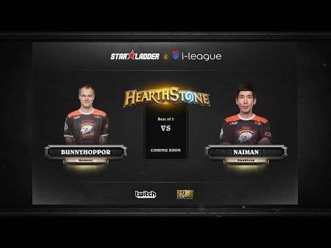 [EN] BunnyHoppor vs Naiman | SL i-League Hearthstone StarSeries Season 3 (13.05.2017)