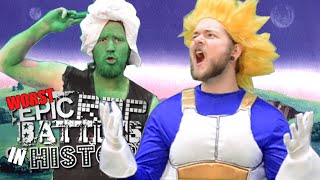Vegeta vs Piccolo. Worst Epic Rap Battles In History