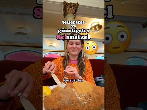 MOST EXPENSIVE (36€) vs CHEAPEST (5.80€) Schnitzel 📍Berlin PART 1 #food #berlin