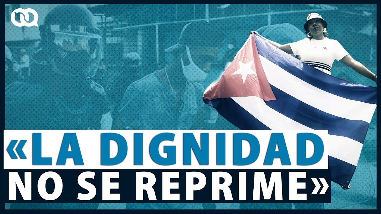 ¡Mujer CUBANA levanta su voz por la LIBERTAD!