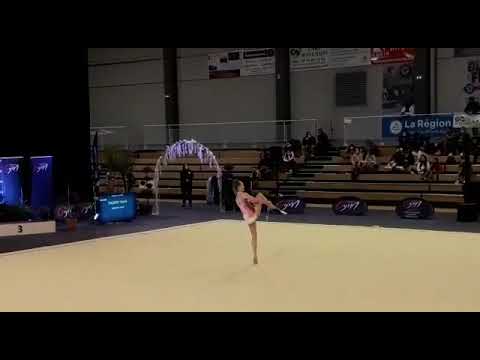 Cassandra Desvaux Championnat de France 2022 NatA 16/17 ans Massues