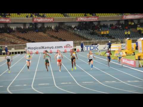 IAAF WU18 Nairobi - 100M Women Final