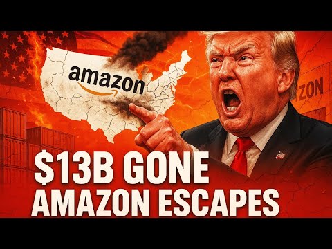 Trump Cornered as Amazon Exits U.S. β $13B Tariff Fallout Hits Supply Chains