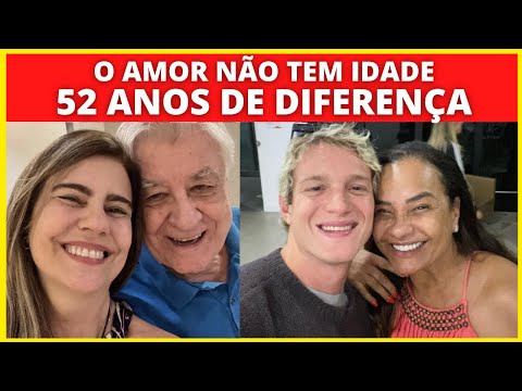 45 CASAIS FAMOSOS COM GRANDE DIFERENÇA DE IDADE IMPRESSIONANTE!